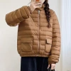 Clearance ribs down jacket for women, short style, with a high-end feel, 2025 new 90 duck down winter down jacket, Pinghu Application Scenario